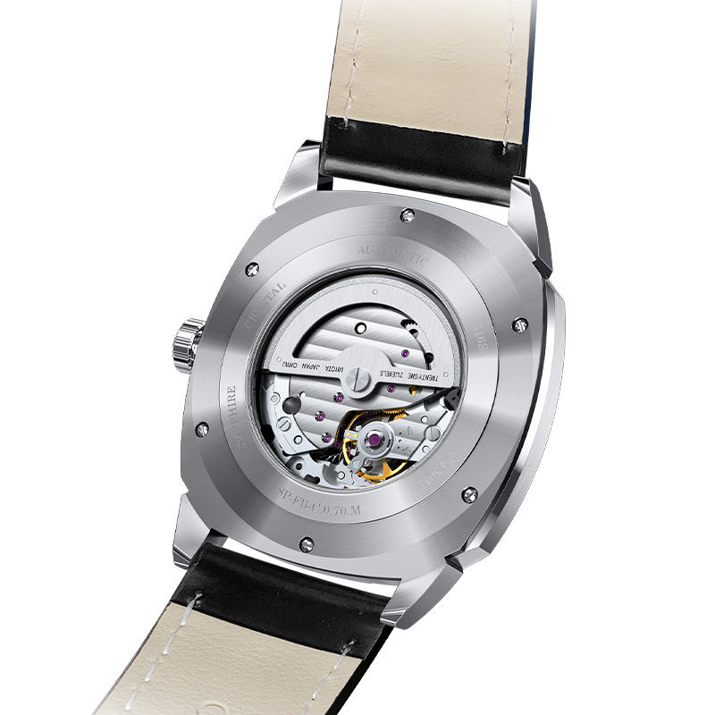 Mens 43mm Automatic Square Racer Day-Date Watch - The Modern Watch Shop