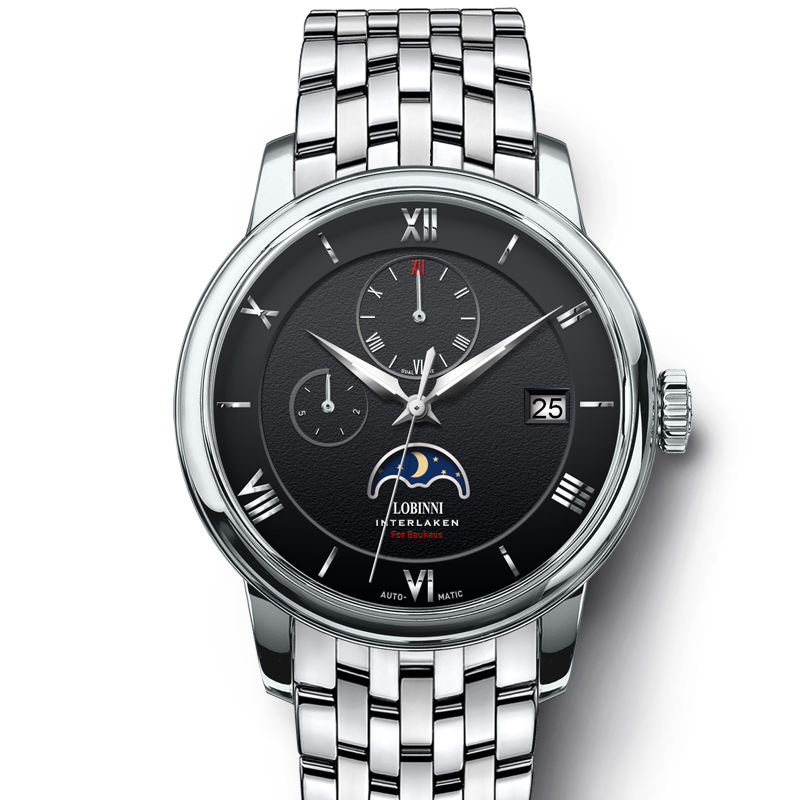 Mens Celestia Datekeeper Automatic Moonphase Watch - The Modern Watch Shop