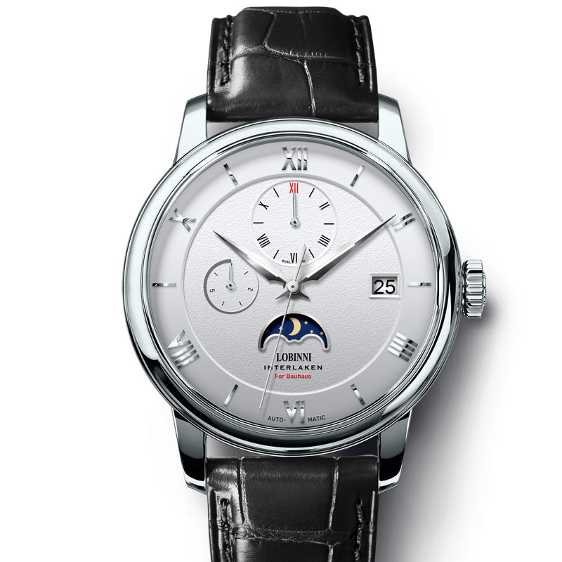 Mens Celestia Datekeeper Automatic Moonphase Watch - The Modern Watch Shop