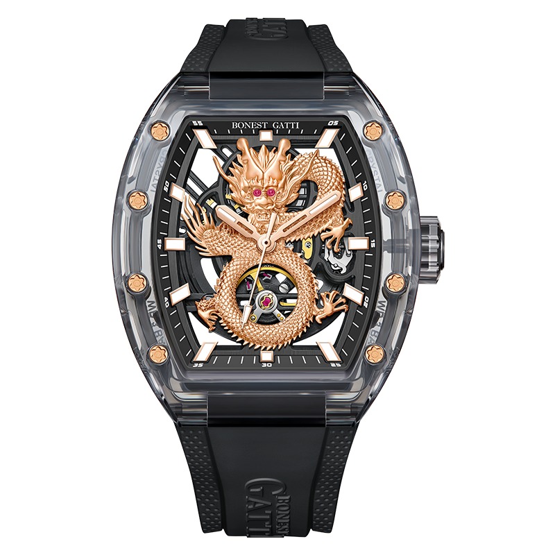 Sin Spectre Rider Watch Mens Dragon Spectre Skeleton 42mm Automatic Watch - The Modern Watch Shop